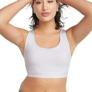 Champion NWT Absolute Eco Strappy Sports Bra Size L White Activewear Workout